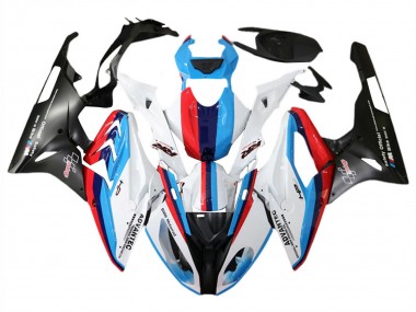 Buy 2015-2016 BMW S1000RR Motorcycle Fairing - White Red Blue Matte Black UK