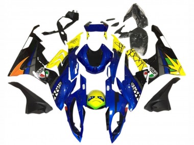 Buy 2015-2016 BMW S1000RR Motorcycle Fairing - Yellow Blue Black Shark UK