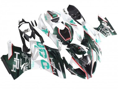 Buy 2015-2016 BMW S1000RR Motorcycle Fairings - White Green Black UK
