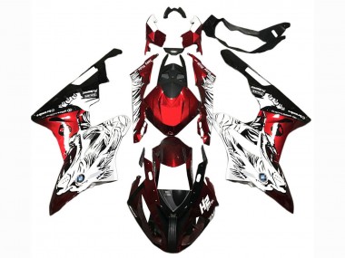 Buy 2015-2016 BMW S1000RR Motorcycle Fairings - White Red Black UK