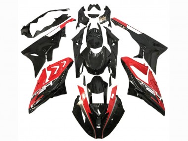 Buy 2015-2016 BMW S1000RR Motorcycle Fairings - Red Glossy Black UK