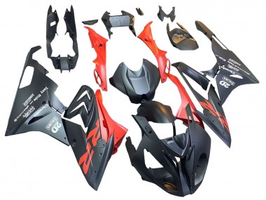 Buy 2015-2016 BMW S1000RR Motorcycle Fairings - Matte Black Red UK