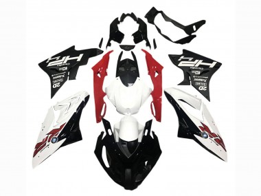 Buy 2015-2016 BMW S1000RR Motorcycle Fairings - White Red Matte Black UK
