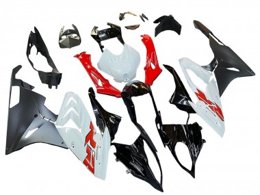 Buy 2015-2016 BMW S1000RR Motorcycle Fairings - Red White Glossy Black Matte Black UK