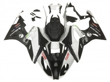 Buy 2015-2016 BMW S1000RR Motorcycle Fairings - White Matte Black HP Fiamm UK