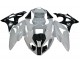 2009-2014 BMW S1000RR Motorcycle Fairings - White Glossy Black UK