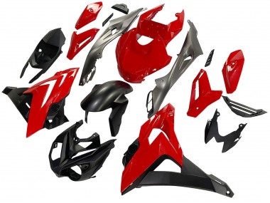 Buy 2014-2016 BMW S1000R Motorcycle Fairings - Black Red UK