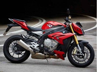 Buy 2014-2016 BMW S1000R Motorcycle Fairings - Black Red UK