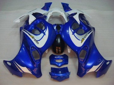Buy 2004-2006 Suzuki GSX600F/GSX750F Motorcycle Fairings - Blue White UK