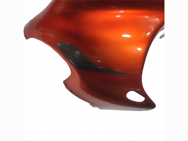 2004-2006 Suzuki GSX600F/GSX750F Motorcycle Fairings - Burnt Orange White Logo UK