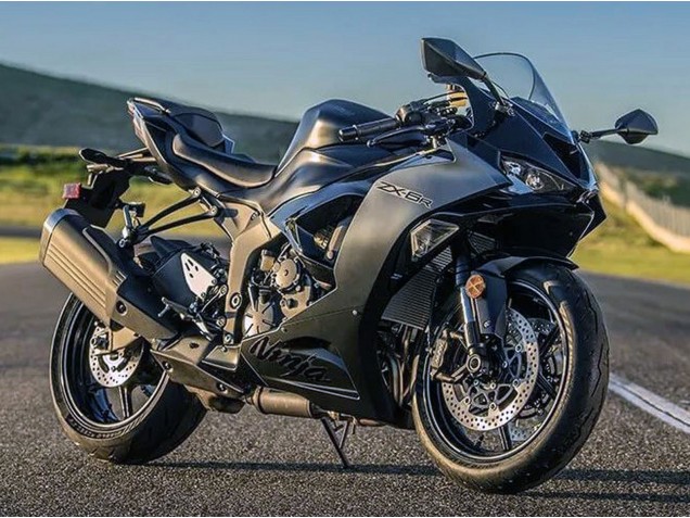 2023-2025 Kawasaki ZX6R Motorcycle Fairing - Matte Black UK