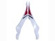2023-2025 Kawasaki ZX6R Motorcycle Fairings - Pearl White Black Red UK