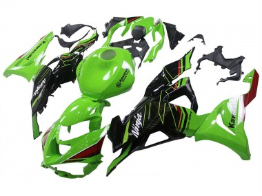 Buy 2023-2025 Kawasaki ZX6R Motorcycle Fairings - Green Black UK