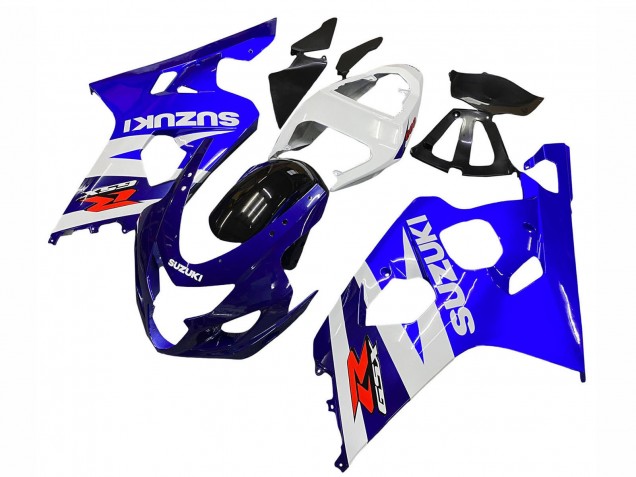 2004-2005 Suzuki GSXR 600 / GSXR 750 Motorcycle Fairing Kits - White Blue Black Red UK