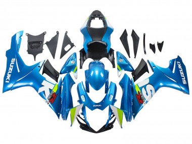 Buy 2011-2024 Suzuki GSXR 600 / GSXR 750 Motorcycle Fairings - Light Blue Green White Red UK