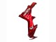 2011-2024 Suzuki GSXR 600 / GSXR 750 Motorcycle Fairings - Red White Decal UK