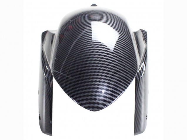 2011-2024 Suzuki GSXR 600 / GSXR 750 Motorcycle Fairings - Black Carbon Fiber Red UK