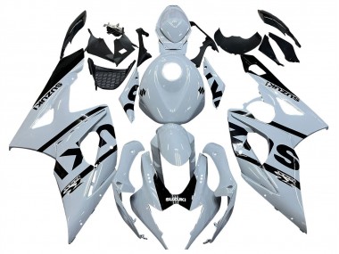 Buy 2005-2006 Suzuki GSXR 1000 Motorcycle Fairings - White Black UK