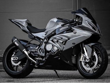 Buy 2015-2016 BMW S1000RR Motorcycle Fairings - Grey Carbon Fiber UK