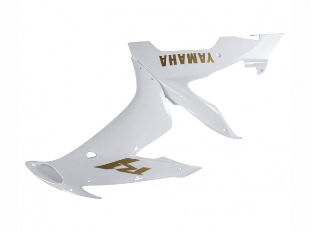 2004-2006 Yamaha YZF 1000 R1 Motorcycle Fairings - White Gold Decals UK