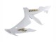 2004-2006 Yamaha YZF 1000 R1 Motorcycle Fairings - White Gold Decals UK
