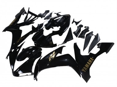 Buy 2004-2006 Yamaha YZF 1000 R1 Motorcycle Fairings - Glossy Black Gold Decals UK
