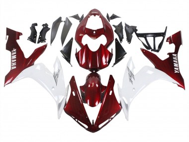 Buy 2004-2006 Yamaha YZF 1000 R1 Motorcycle Fairings - Red White UK