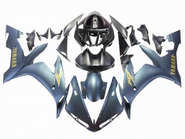 Buy 2004-2006 Yamaha YZF 1000 R1 Motorcycle Fairings - Dark Blue Gold Decals UK