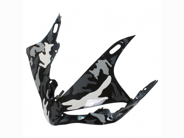 2007-2008 Yamaha YZF 1000 R1 Motorcycle Fairings - Grey White Camouflage Shark UK