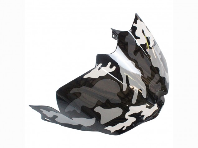 2007-2008 Yamaha YZF 1000 R1 Motorcycle Fairings - Grey White Camouflage Shark UK