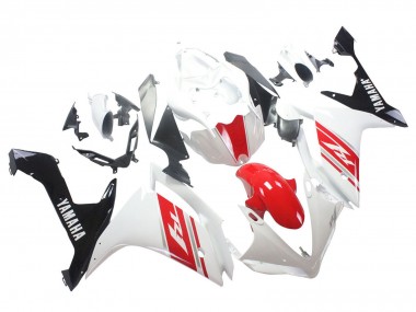 Buy 2007-2008 Yamaha YZF 1000 R1 Motorcycle Fairing - White Red Black UK