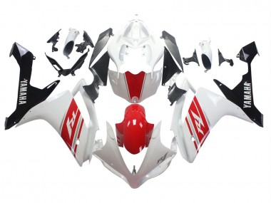 Buy 2007-2008 Yamaha YZF 1000 R1 Motorcycle Fairing - White Red Black UK