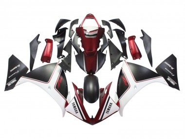 Buy 2009-2011 Yamaha YZF 1000 R1 Motorcycle Fairings - Red White Matte Black UK