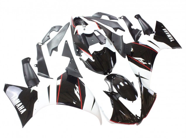 2012-2014 Yamaha YZF 1000 R1 Motorcycle Fairing - White Red Glossy Black UK