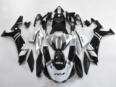 Buy 2020-2025 Yamaha YZF 1000 R1 Motorcycle Fairings - Silver White Glossy Black UK