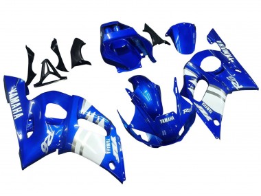 Buy 1998-2002 Yamaha YZF 600 R6 Motorcycle Fairings - Blue White UK