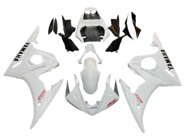 Buy 2006-2009 Yamaha YZF R6S Motorcycle Fairing Kits - White UK