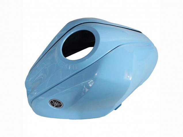 2015-2018 Yamaha YZF R3/R25 Motorcycle Fairings - Light Blue Black Yamalube 21 UK