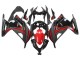 2013-2017 Kawasaki EX300 Motorcycle Fairings - Red Black UK
