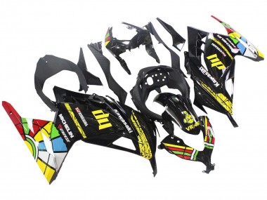 Buy 2013-2017 Kawasaki EX300 Motorcycle Fairings - Glossy Black Yellow Red Green Blue White UK