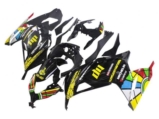 2013-2017 Kawasaki EX300 Motorcycle Fairings - Glossy Black Yellow Red Green Blue White UK