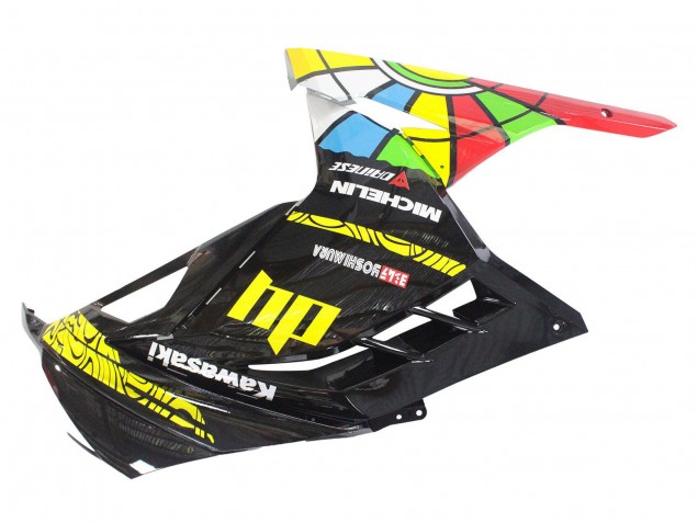 2013-2017 Kawasaki EX300 Motorcycle Fairings - Glossy Black Yellow Red Green Blue White UK