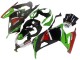 2013-2017 Kawasaki EX300 Motorcycle Fairings - Green White Red Black Elf UK