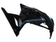 2013-2017 Kawasaki EX300 Motorcycle Fairings - Glossy Black Blue UK