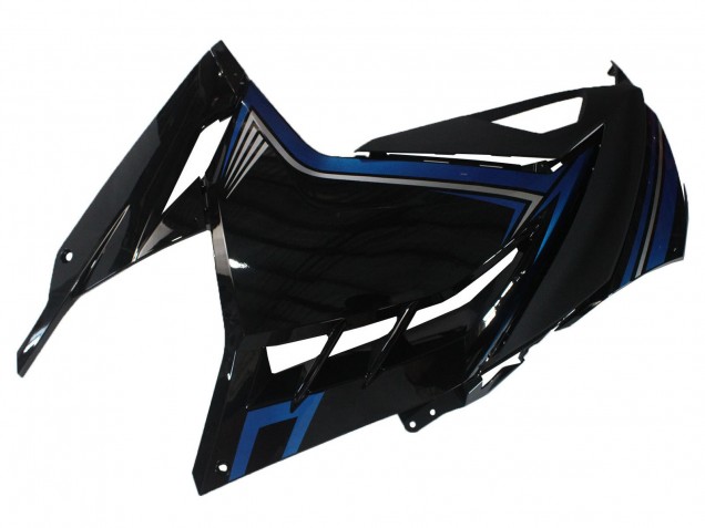 2013-2017 Kawasaki EX300 Motorcycle Fairings - Glossy Black Blue UK