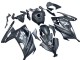 2013-2017 Kawasaki EX300 Motorcycle Fairings - Matte Black White Elf Snow UK