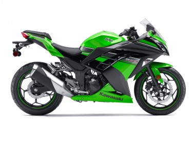 Buy 2013-2017 Kawasaki EX300 Motorcycle Fairing - Green Black UK