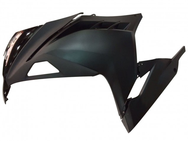 2013-2017 Kawasaki EX300 Motorcycle Fairing - Glossy Black Matte Black UK