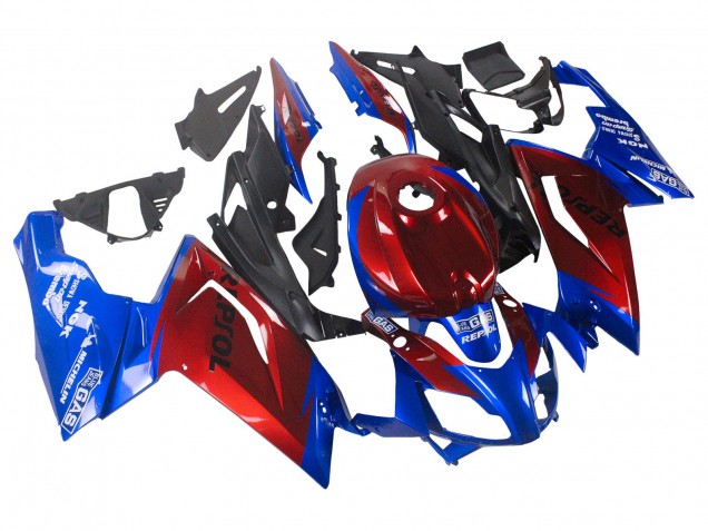 2006-2011 Aprilia RS125 Motorcycle Fairings - Blue Red UK