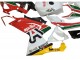 2006-2011 Aprilia RS125 Motorcycle Fairings - White Red Green UK